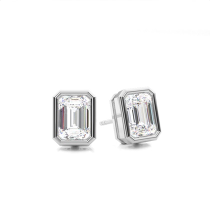 Emerald Diamond Earrings