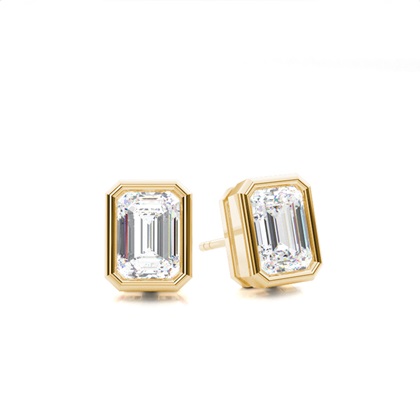 Emerald Diamond Earrings