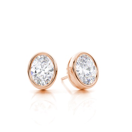 Prong Setting Moissanite Stud Earrings