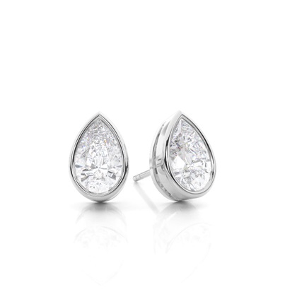 Prong Setting Moissanite Stud Earrings