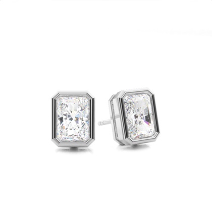 Radiant Diamond Earrings