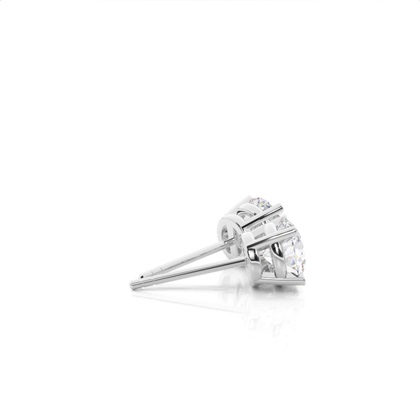Prong Setting Moissanite Stud Earrings