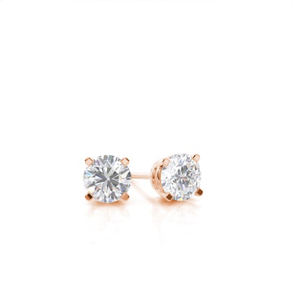 Prong Setting Moissanite Stud Earrings