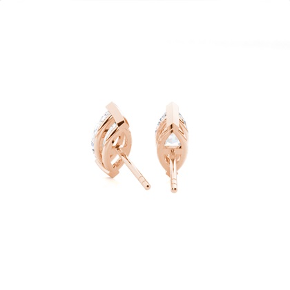 Marquise Cut Diamond Earrings 