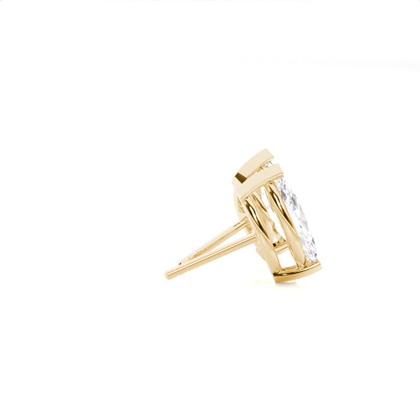 Diamant Ohrstecker in einer Krappenfassung