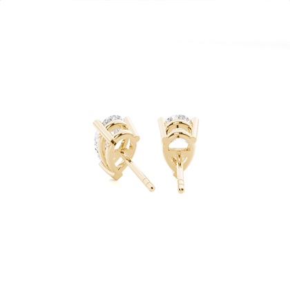Yellow Gold Earrings