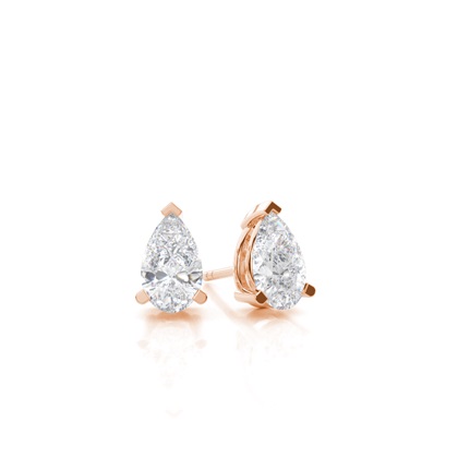 Prong Setting Moissanite Stud Earrings