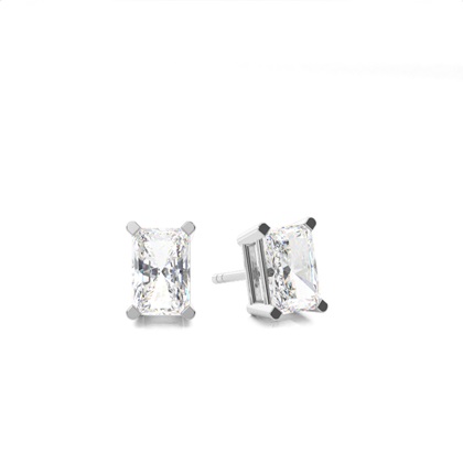 Radiant Diamond Earrings