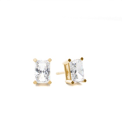 Radiant Diamond Earrings