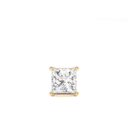 4 Prong Setting Diamond Men's Single Earring