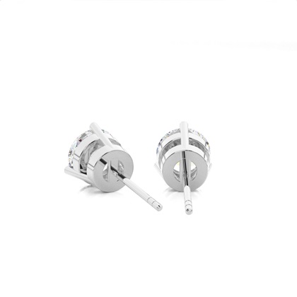 White Gold Diamond Earrings