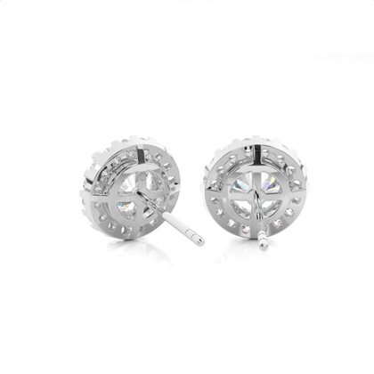 Ohrringe Diamant Silber