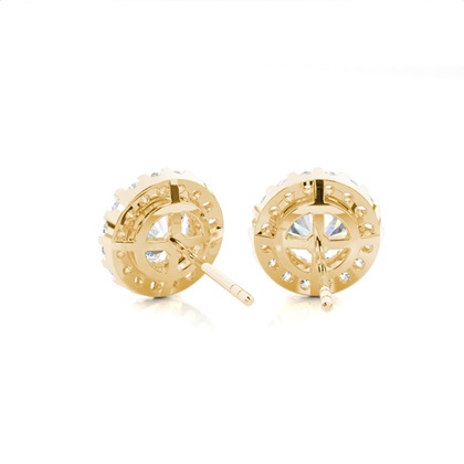 Yellow Gold Earrings