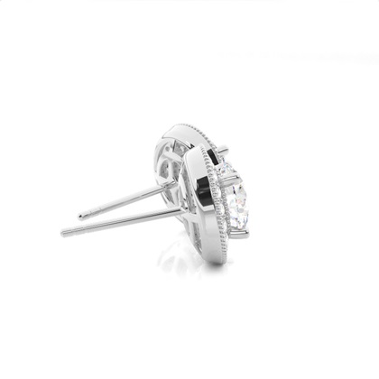 Multi Diamant Ohrstecker in einer Krappenfassung