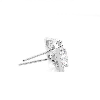 Multi Diamant Ohrstecker in einer Krappenfassung