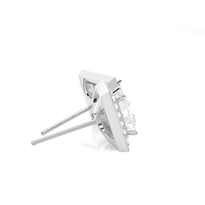 Multi Diamant Ohrstecker in einer Krappenfassung