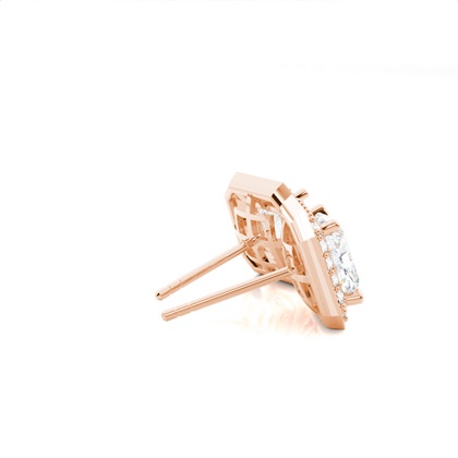 Multi Diamant Ohrstecker in einer Krappenfassung