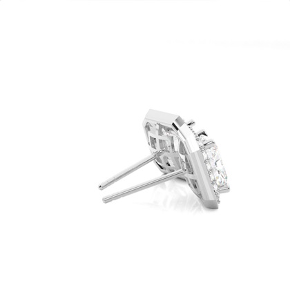 Multi Diamant Ohrstecker in einer Krappenfassung