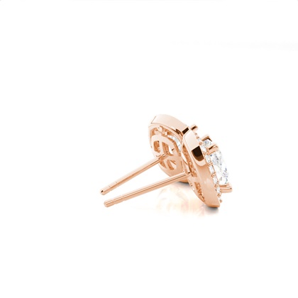 Multi Diamant Ohrstecker in einer Krappenfassung