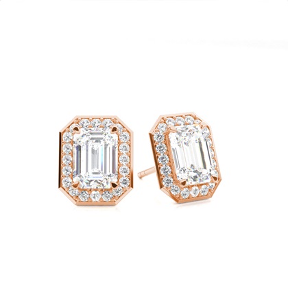Emerald Diamond Earrings