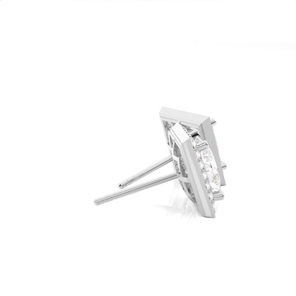 Multi Diamant Ohrstecker in einer Krappenfassung