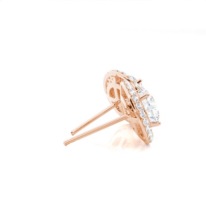 Multi Diamant Ohrstecker in einer Krappenfassung