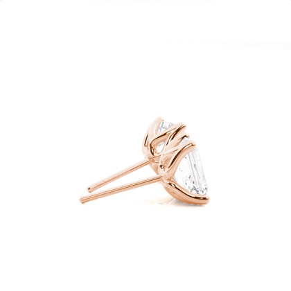 Diamant Ohrstecker in einer Krappenfassung