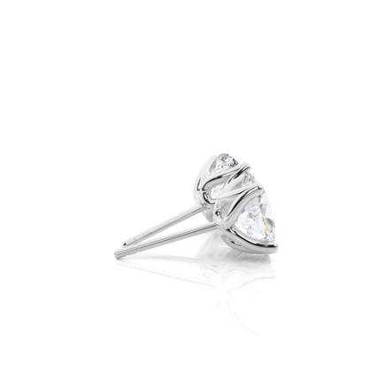 Oval Moissanite Earrings