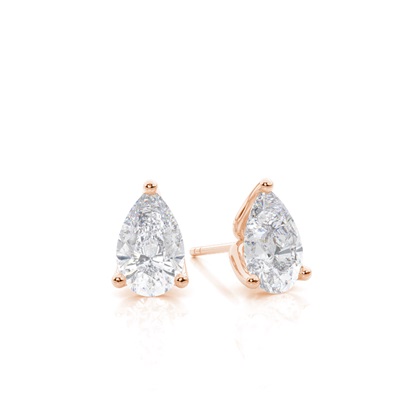 Prong Setting Moissanite Stud Earrings