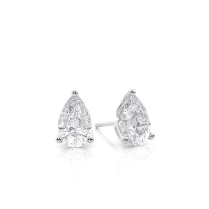 Prong Setting Moissanite Stud Earrings
