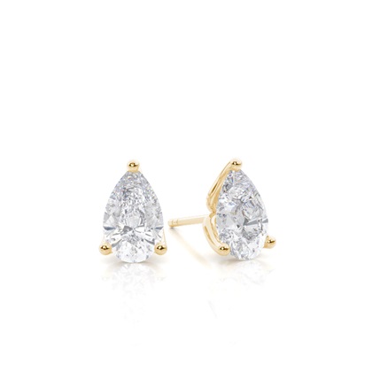 Prong Setting Moissanite Stud Earrings