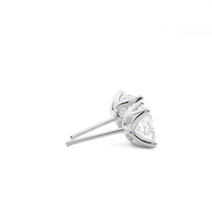 Diamant Ohrstecker in einer Krappenfassung