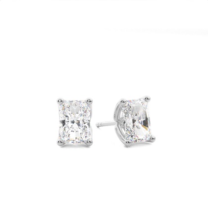 Radiant Diamond Earrings