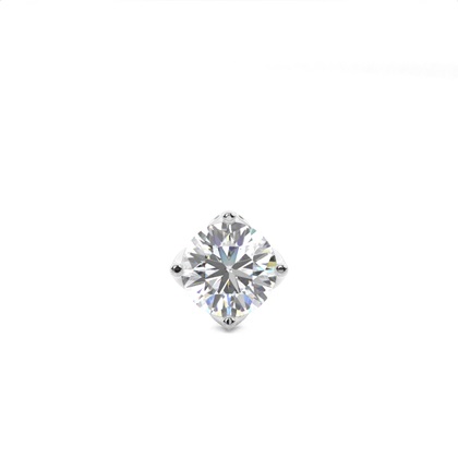 4 Prong Setting Diamond Men's Single Earring