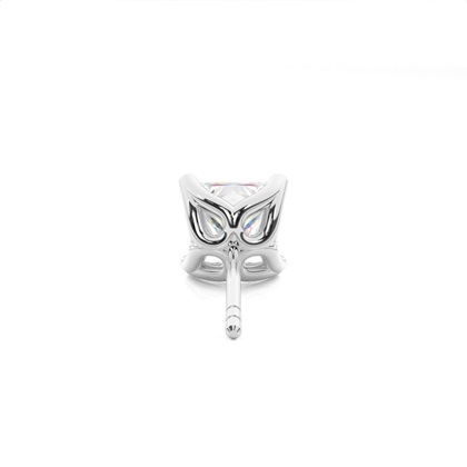 4-Krappen-Fassung Diamond Men's Single Ohrring