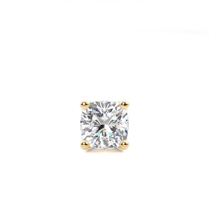 4 Prong Setting Diamond Men's Single Earring