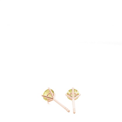 Gelber Diamant Ohrstecker