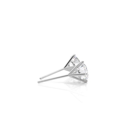 Prong Setting Moissanite Stud Earrings