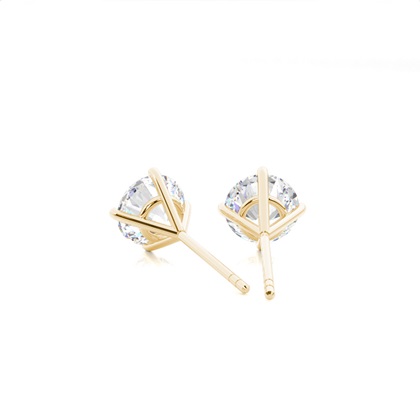 Gelbgold Diamant Ohrringe