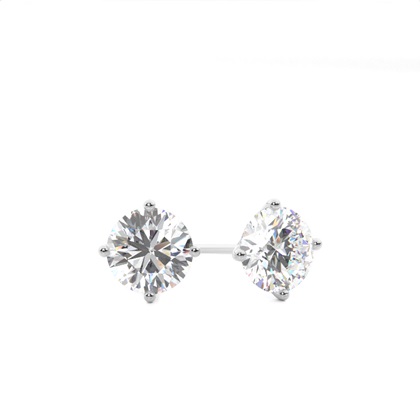 White Gold Diamond Earrings