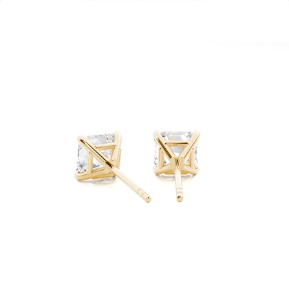 Asscher Cut Earrings 