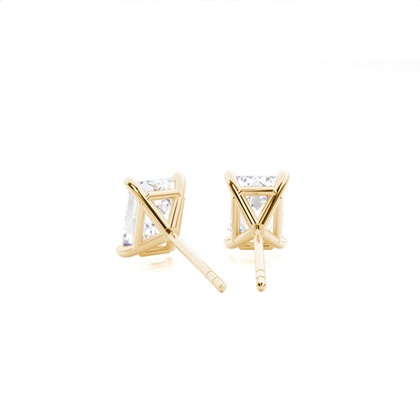 Emerald Cut Earrings 