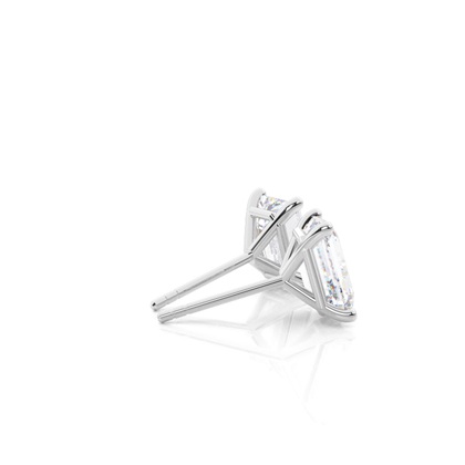 Emerald Moissanite Earrings