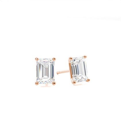 Emerald Diamond Earrings