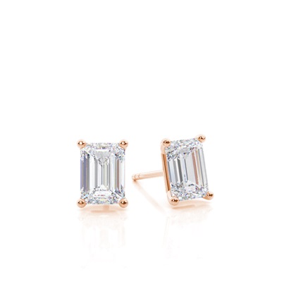 Prong Setting Moissanite Stud Earrings