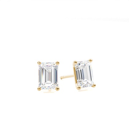 Emerald Diamond Earrings