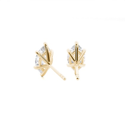 Marquise Cut Diamond Earrings 