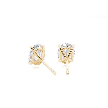 Yellow Gold Earrings