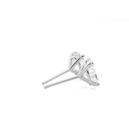 Diamant Ohrstecker in einer Krappenfassung