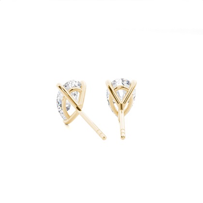 Yellow Gold Earrings